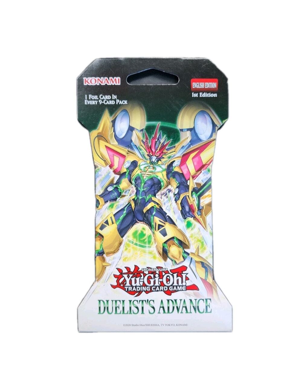Yugioh Duelist’s Advance Sleeved Booster 9 Card Pack